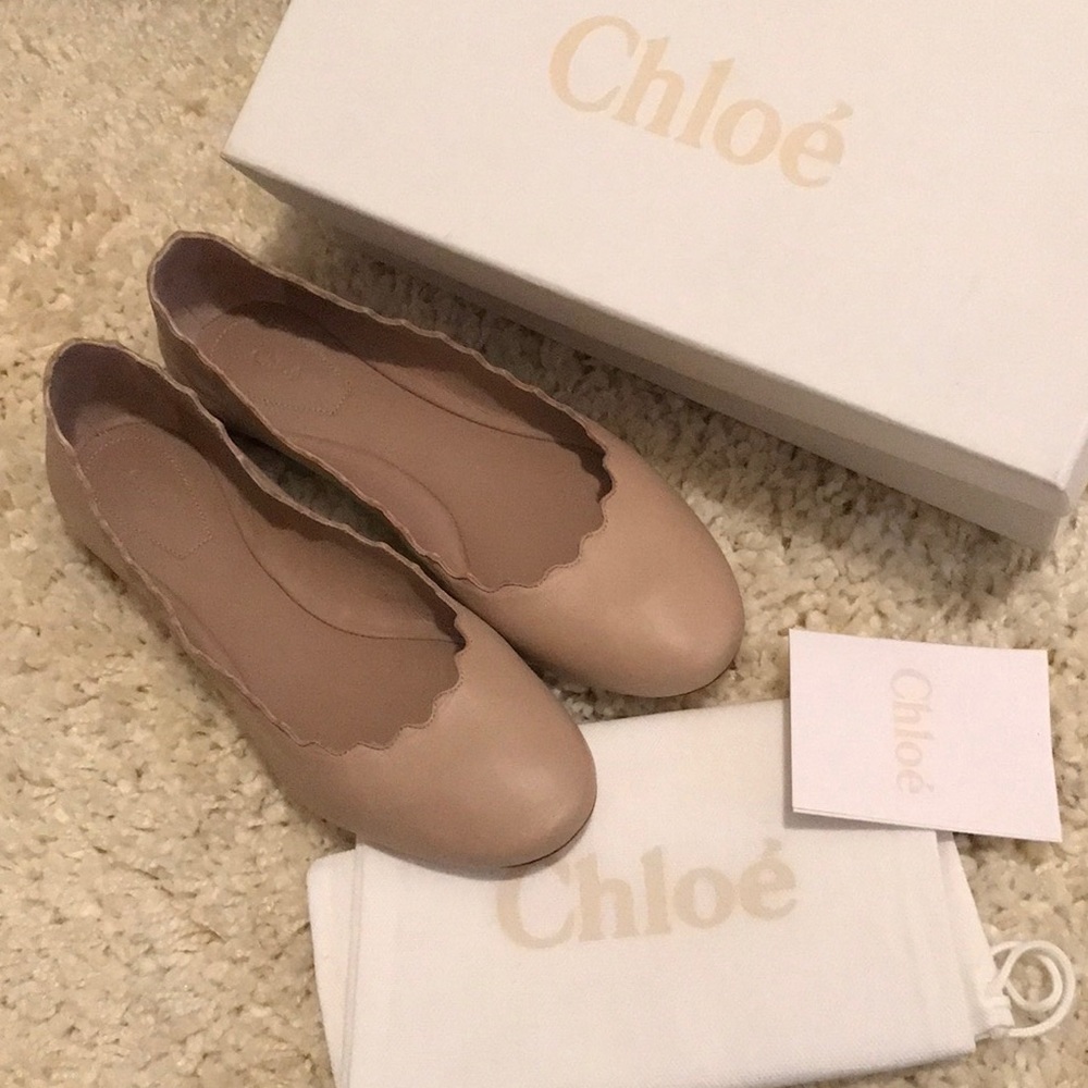 Chloe flats brand new size 6